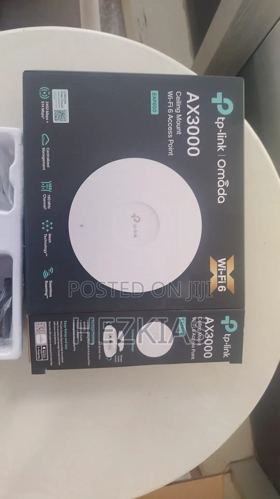 Ax3000 Ceiling Mount Wifi 6 Access Point