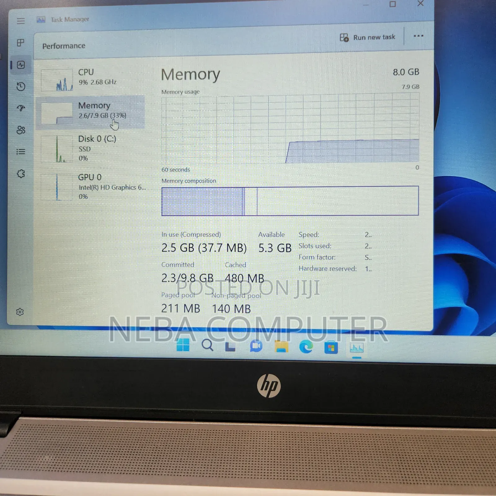 Laptop HP EliteBook 840 8GB Intel Core i7 SSD 256GB