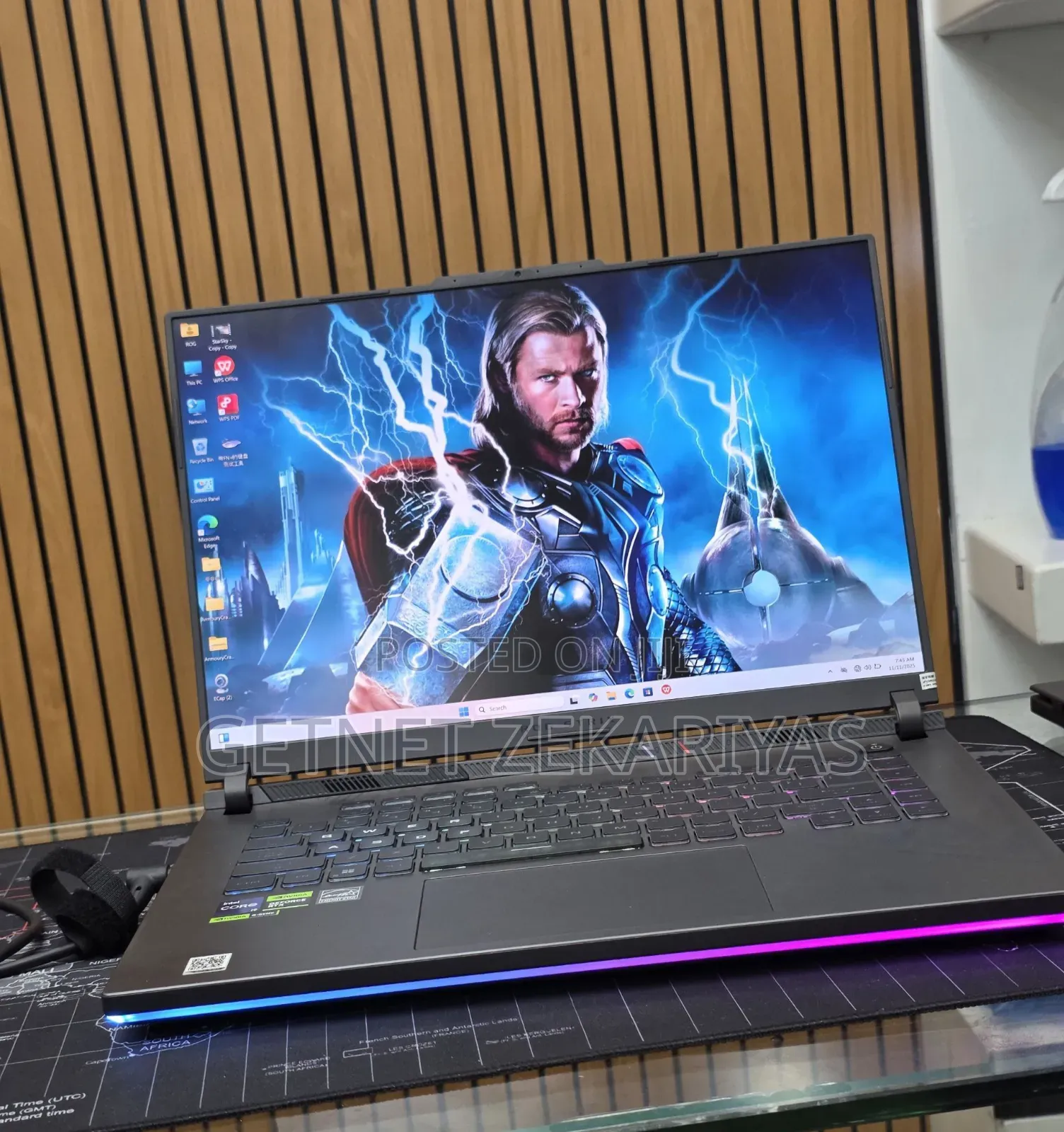 New Laptop Asus ROG Strix G16 G614 16GB Intel Core i9 SSD 1T