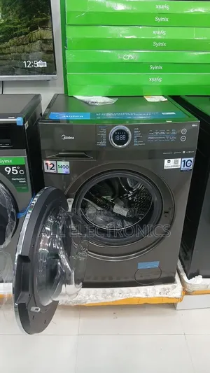 Midea 12"Kg አውቶማቲክ ማጠቢያ ማሽን
