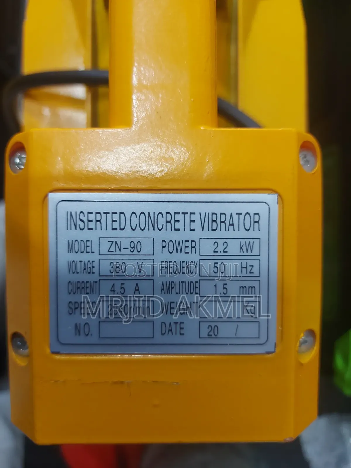 Elctrical Vibretor 380v New for 28mm-60mm Hose