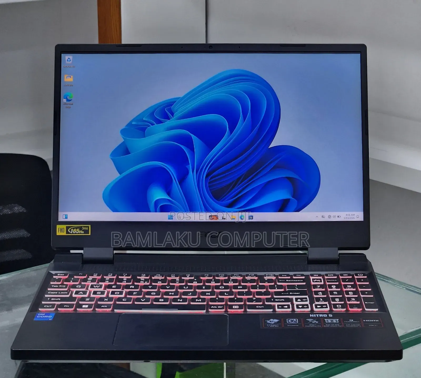 New Laptop Acer Nitro 5 16GB Intel Core i7 SSD 512GB