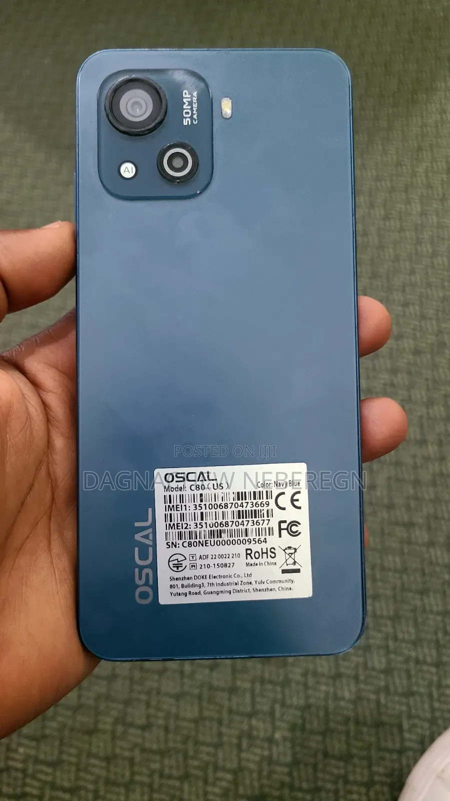 Blackview Oscal C80 128 GB Blue