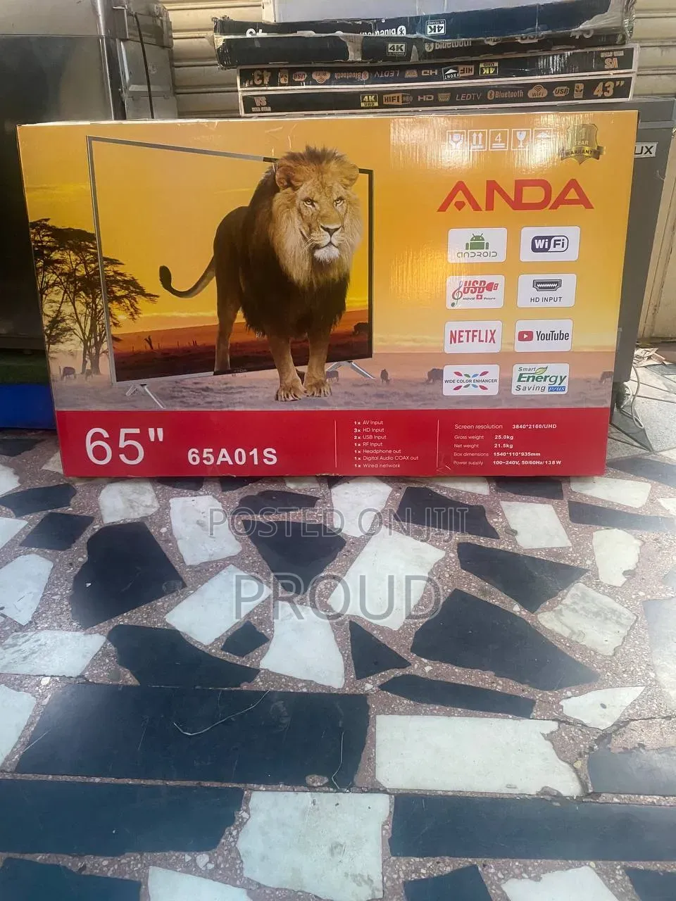 Anda 65 Inch Tv
