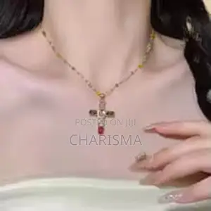 Korean Style Classy Cross Necklace |For Gift|