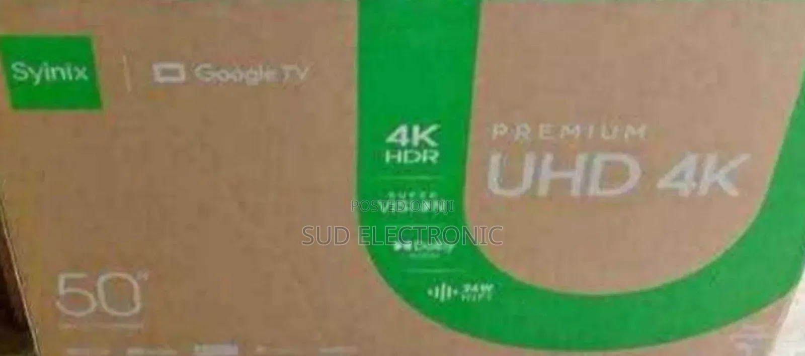 Syinix 50" New 2025 Smart Tv