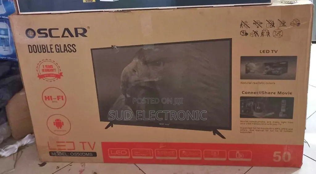 Oscar 50" New 2025 Smart Tv
