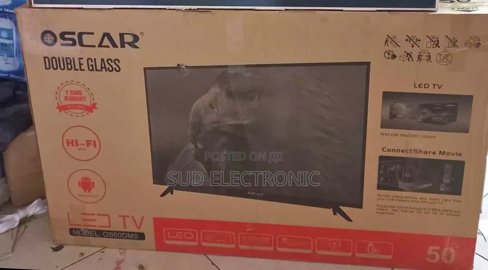 Oscar 50" New 2025 Smart Tv