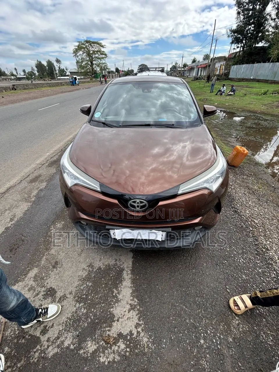 Toyota C-HR 2017 Brown