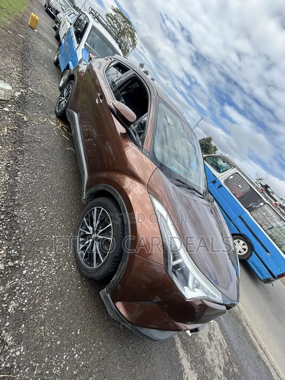 Toyota C-HR 2017 Brown