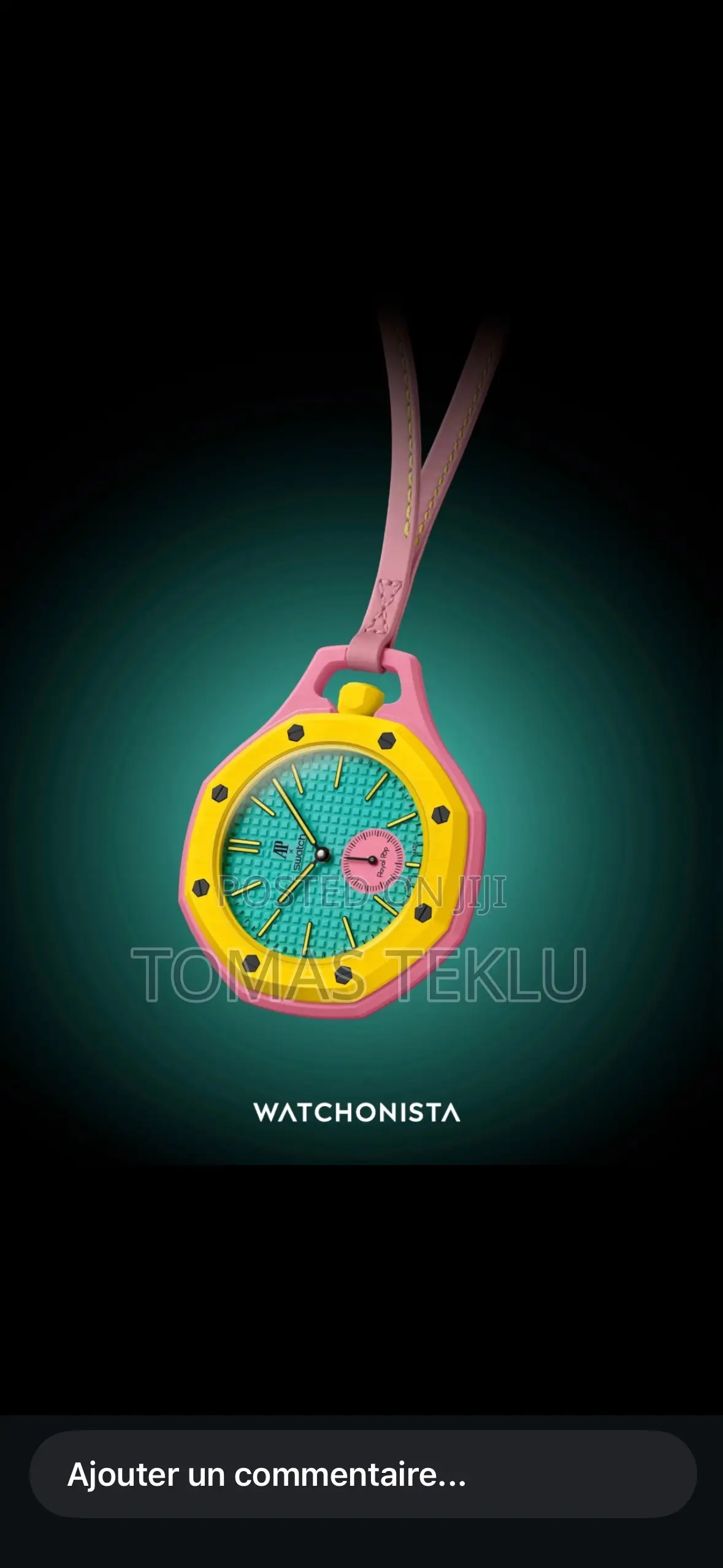 Audemart Piguets X Swatch - Royal Pop