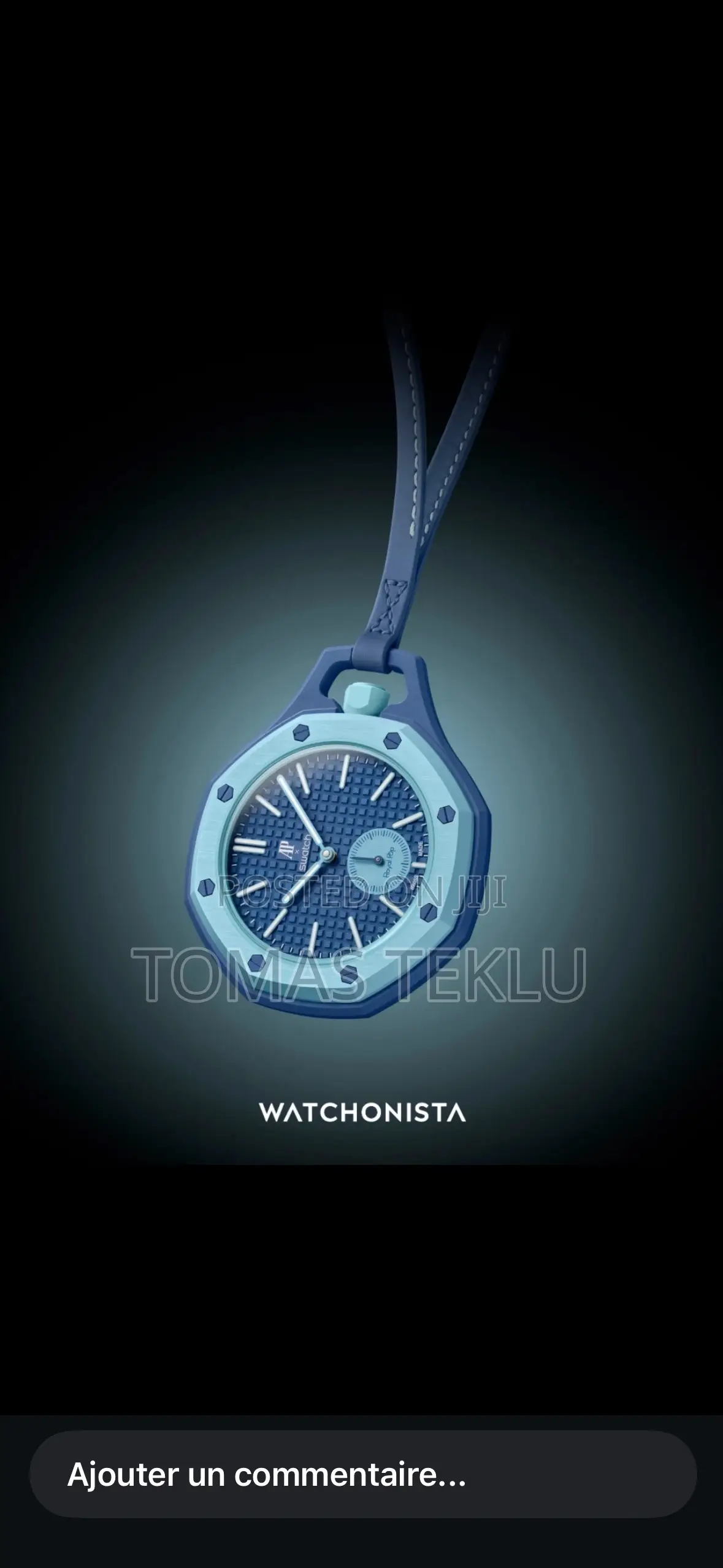 Audemart Piguets X Swatch - Royal Pop