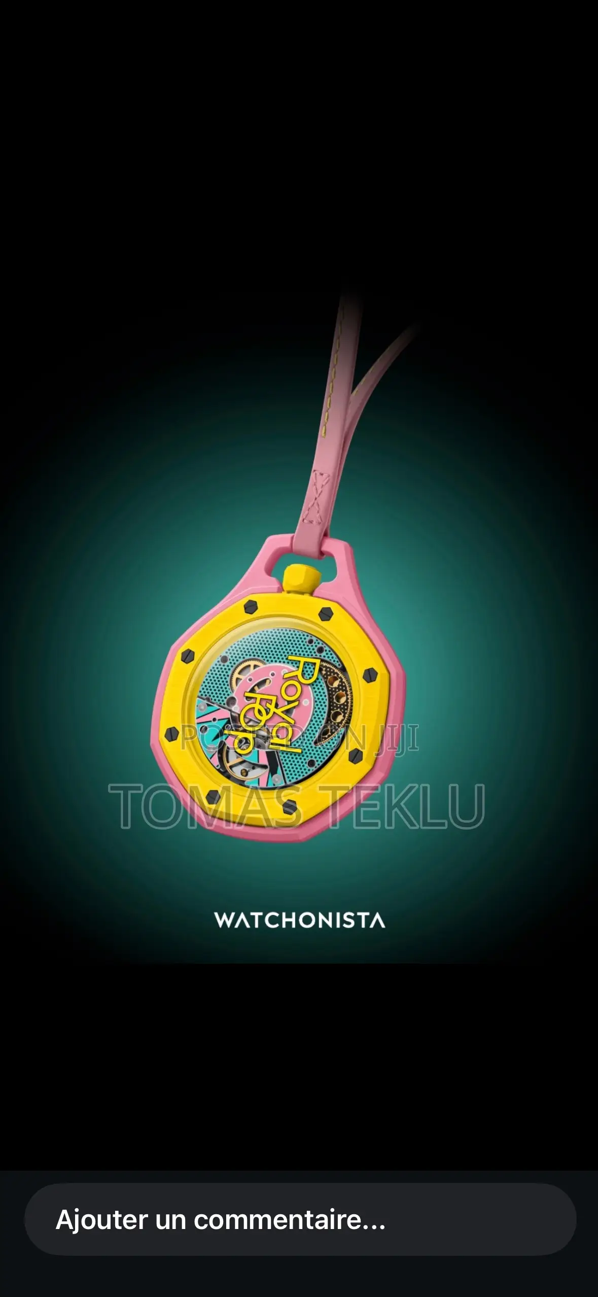Audemart Piguets X Swatch - Royal Pop