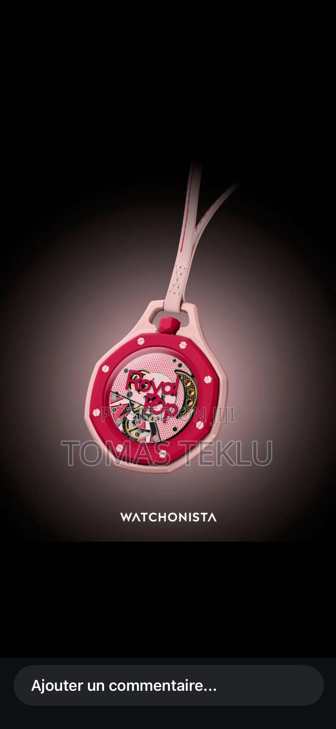 Audemart Piguets X Swatch - Royal Pop