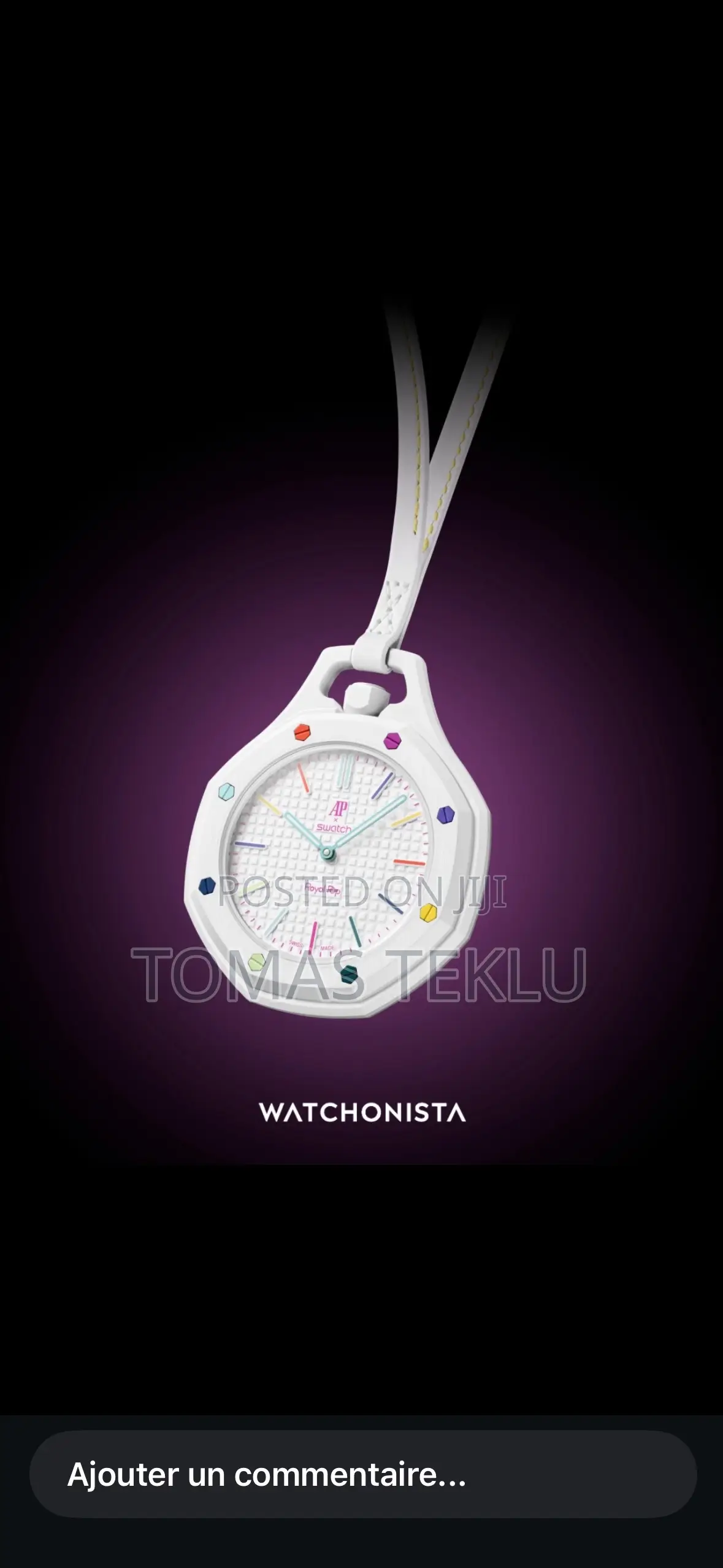 Audemart Piguets X Swatch - Royal Pop