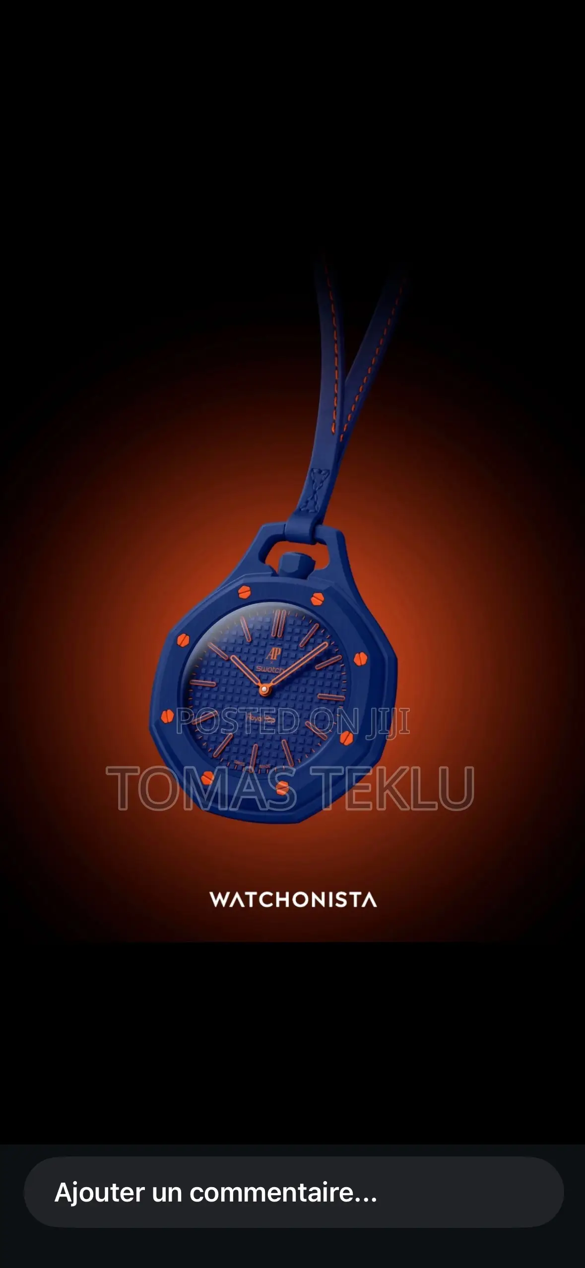 Audemart Piguets X Swatch - Royal Pop