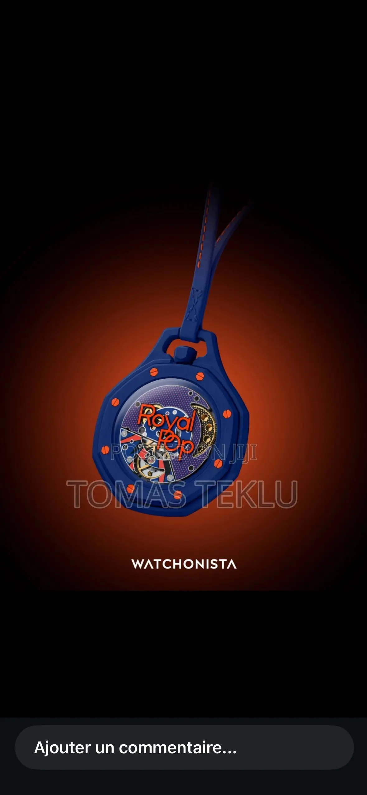 Audemart Piguets X Swatch - Royal Pop