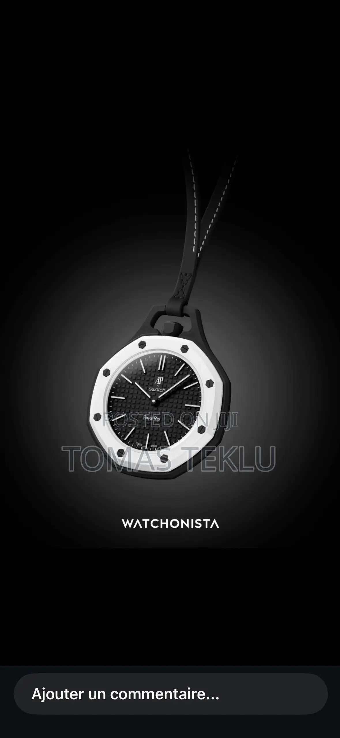 Audemart Piguets X Swatch - Royal Pop