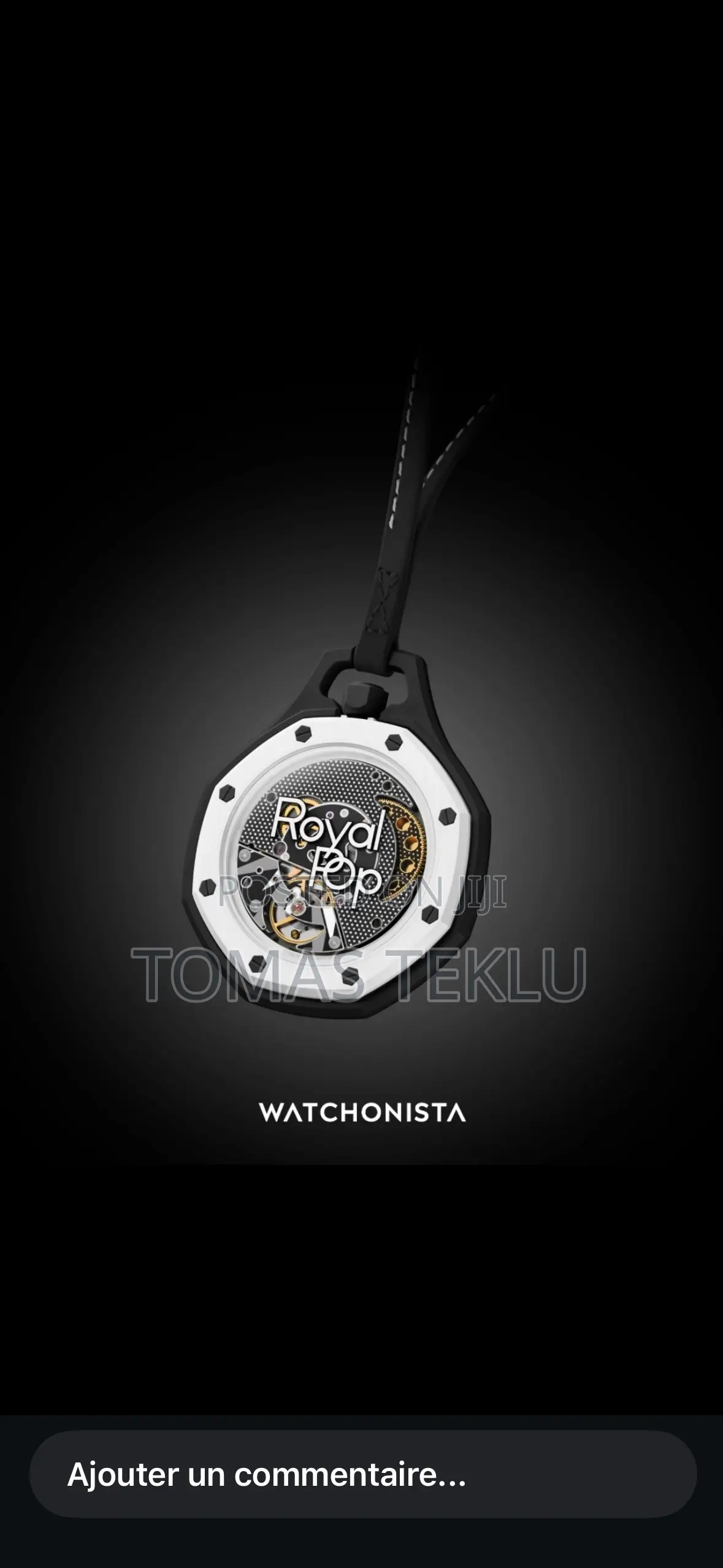 Audemart Piguets X Swatch - Royal Pop