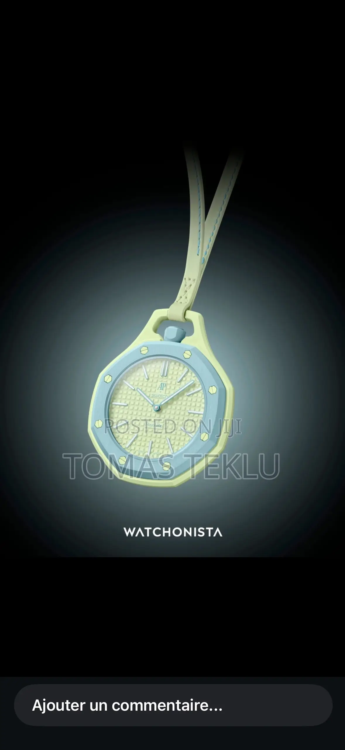 Audemart Piguets X Swatch - Royal Pop