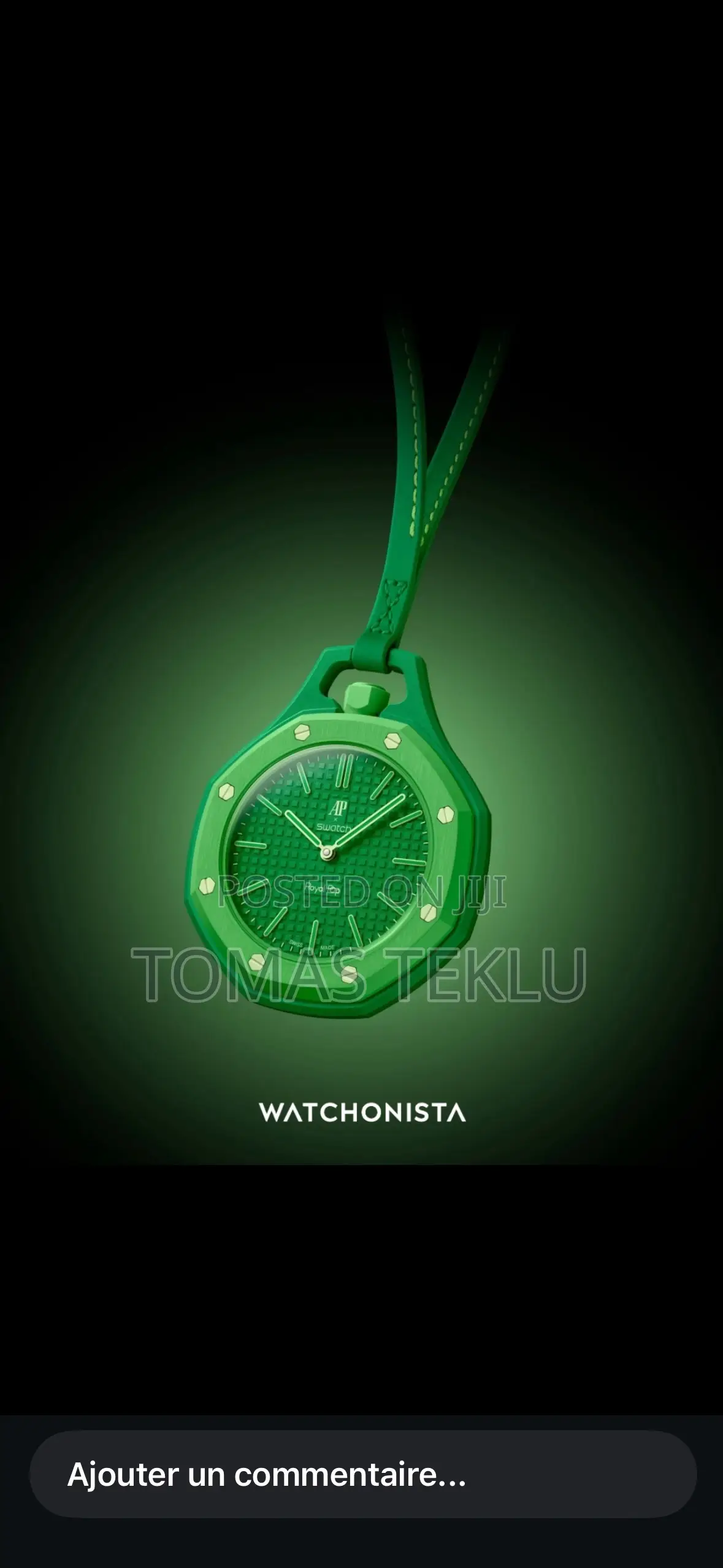 Audemart Piguets X Swatch - Royal Pop