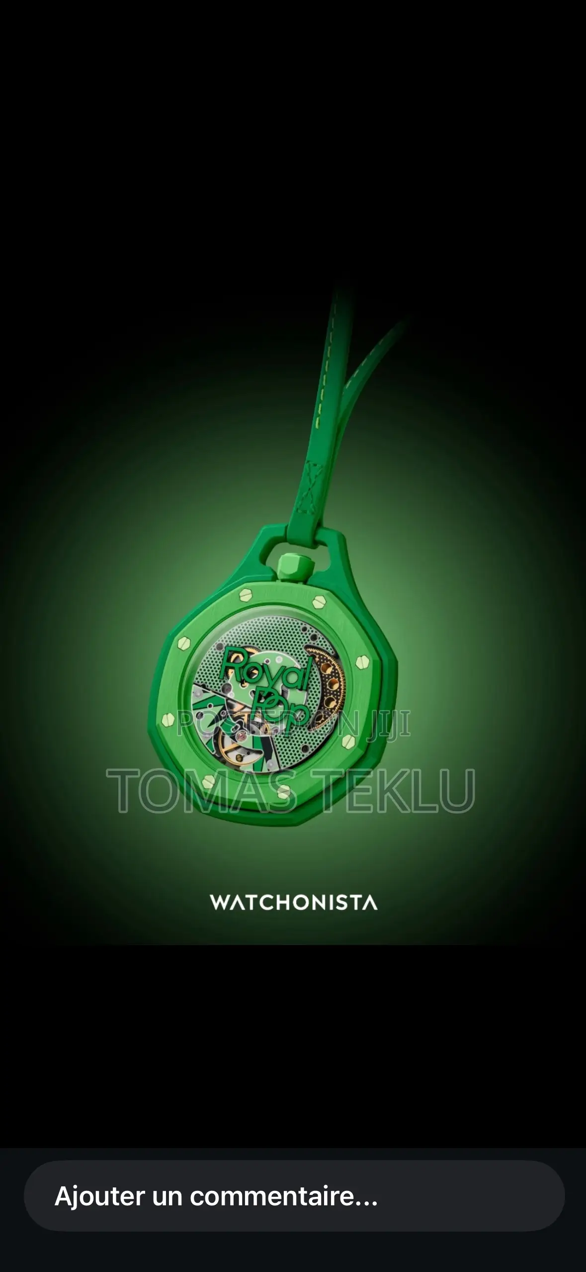 Audemart Piguets X Swatch - Royal Pop