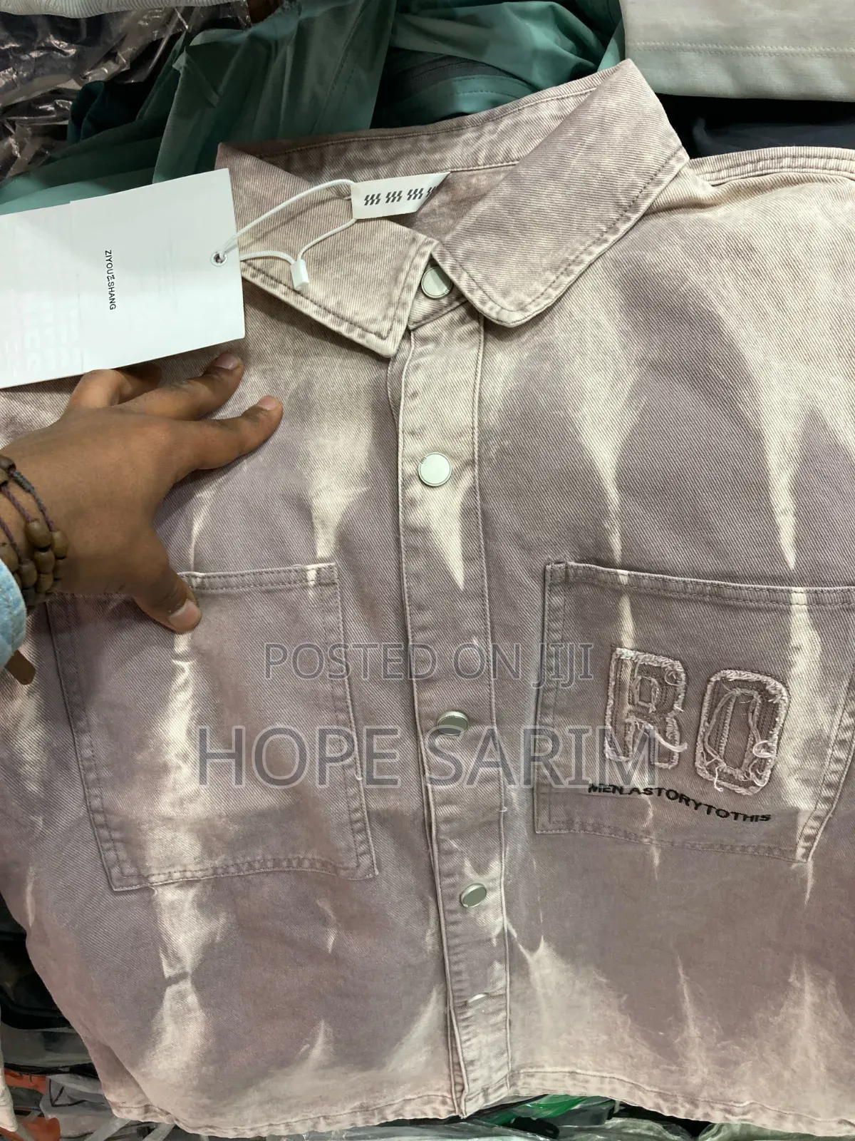 Trendy Tie-Dye Overshirt