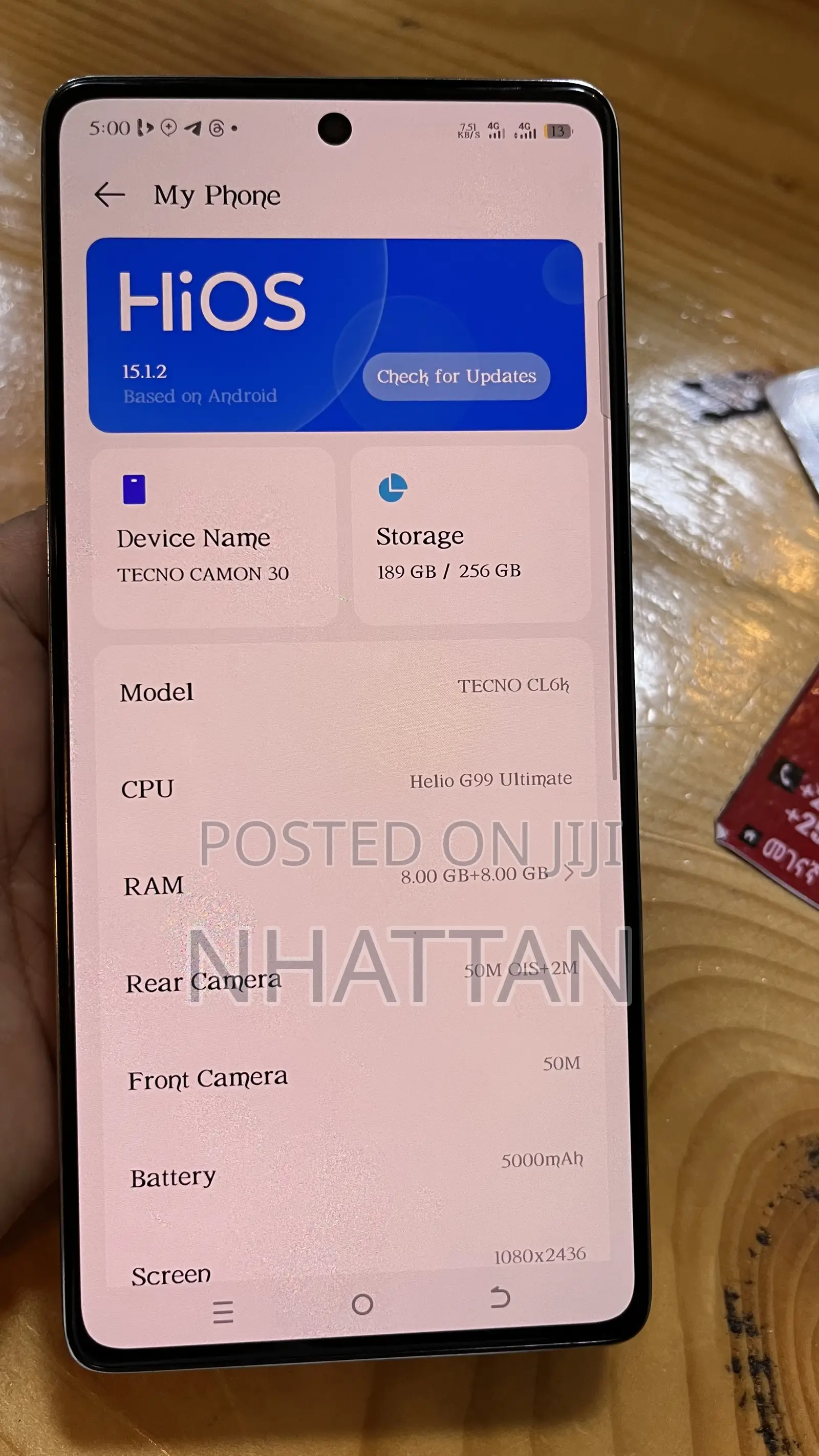Tecno Camon 30 256 GB White