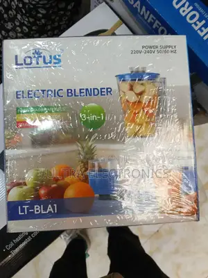 Juicer Lotus Lt-Bla1 3-in-1 Electric Blender Stainless Steel Blades.