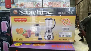 Blender Saachi Plus Set, Model Nl-Bl-4361, Features a 350w Motor And