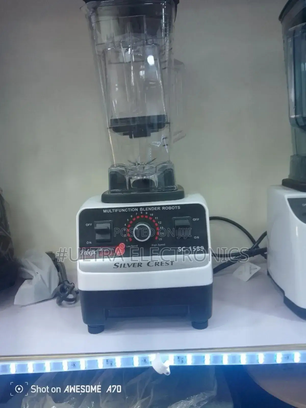 Silver Crest Blender.Sc-1589 Multifunction Motor Power: Features