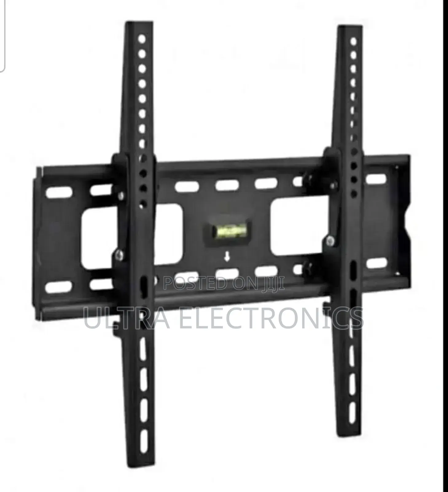 Tv Wall Mount Bracket. Black Metal Low-Profile Compatibility: