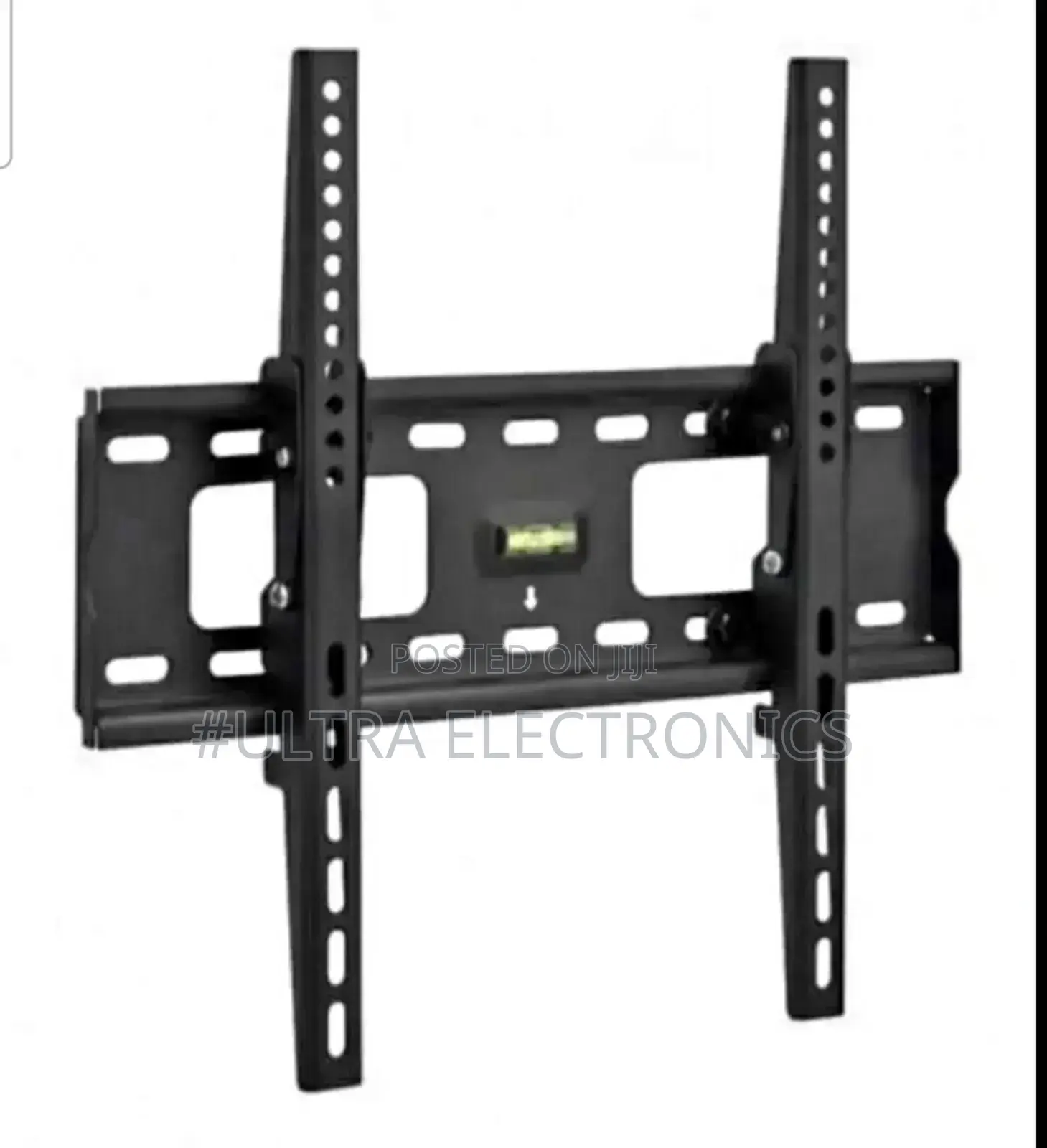Tv Wall Mount Bracket. Black Metal Low-Profile Compatibility: