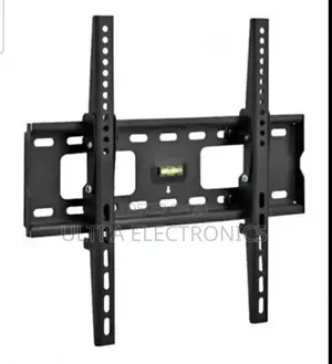 Tv Wall Mount Bracket. Black Metal Low-Profile Compatibility: