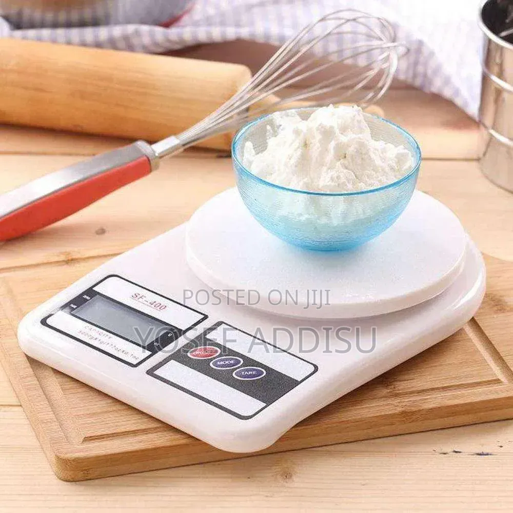 Electronic Kitchen Scale – Compact 30cm X 20.5cm – Accurate Weighing