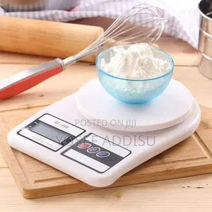 Electronic Kitchen Scale – Compact 30cm X 20.5cm – Accurate Weighing