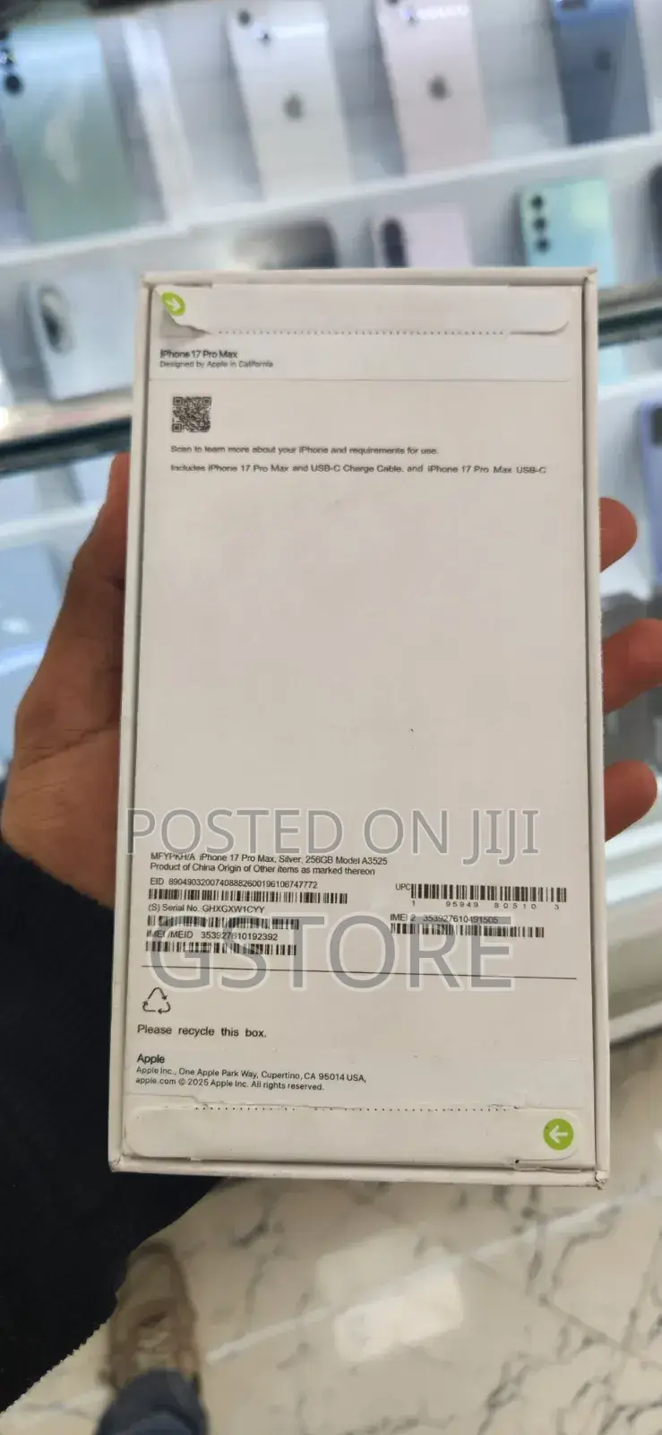 New Apple iPhone 17 Pro Max 512 GB Orange