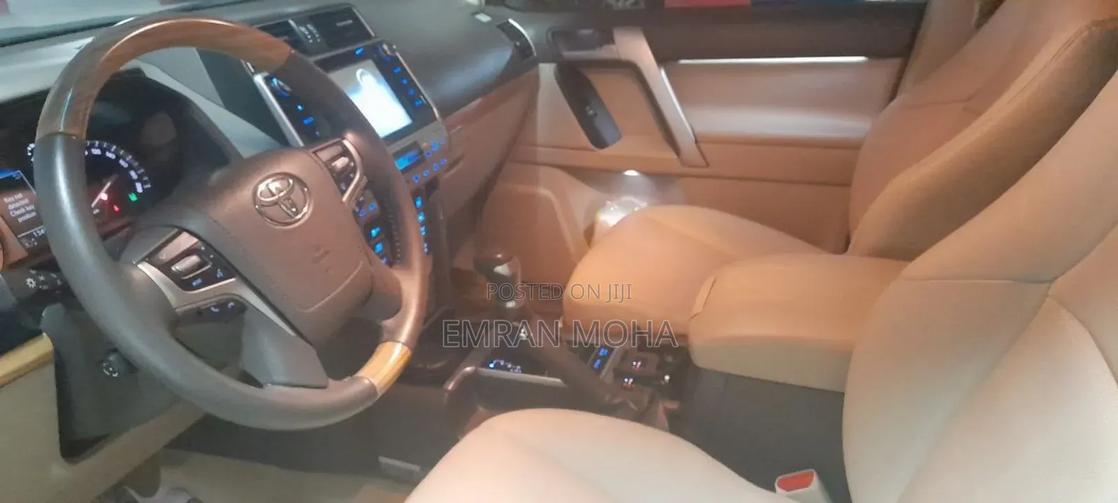 Toyota Land Cruiser Prado 2018 Brown