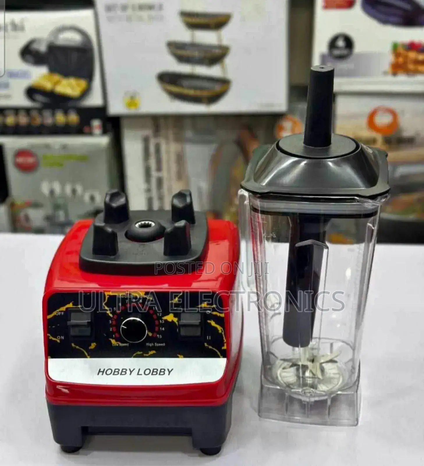 Hobby Lobby Commercial High-Speed Blender Often Marketed for Making