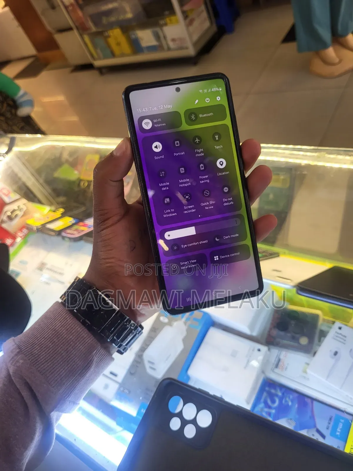 New Samsung Galaxy A52 128 GB Black