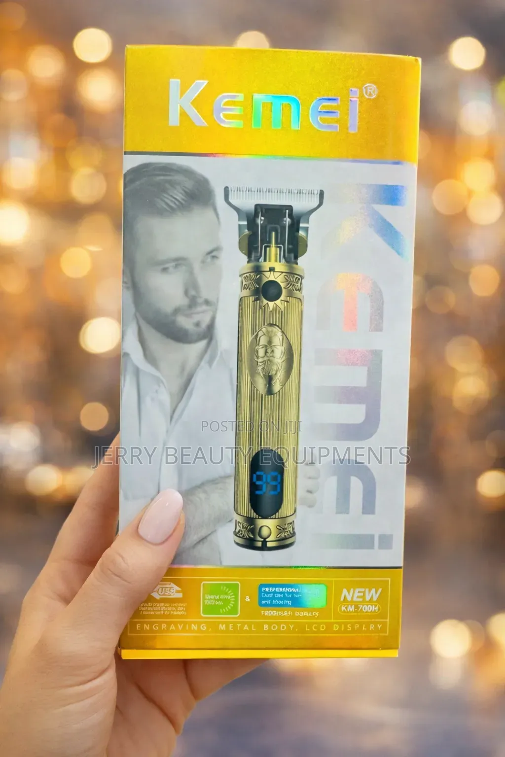 Kemei 700 Hair Trimmer and Clipper