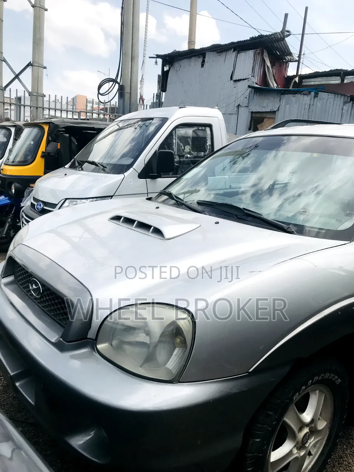 Hyundai Santa Fe 2002 Silver