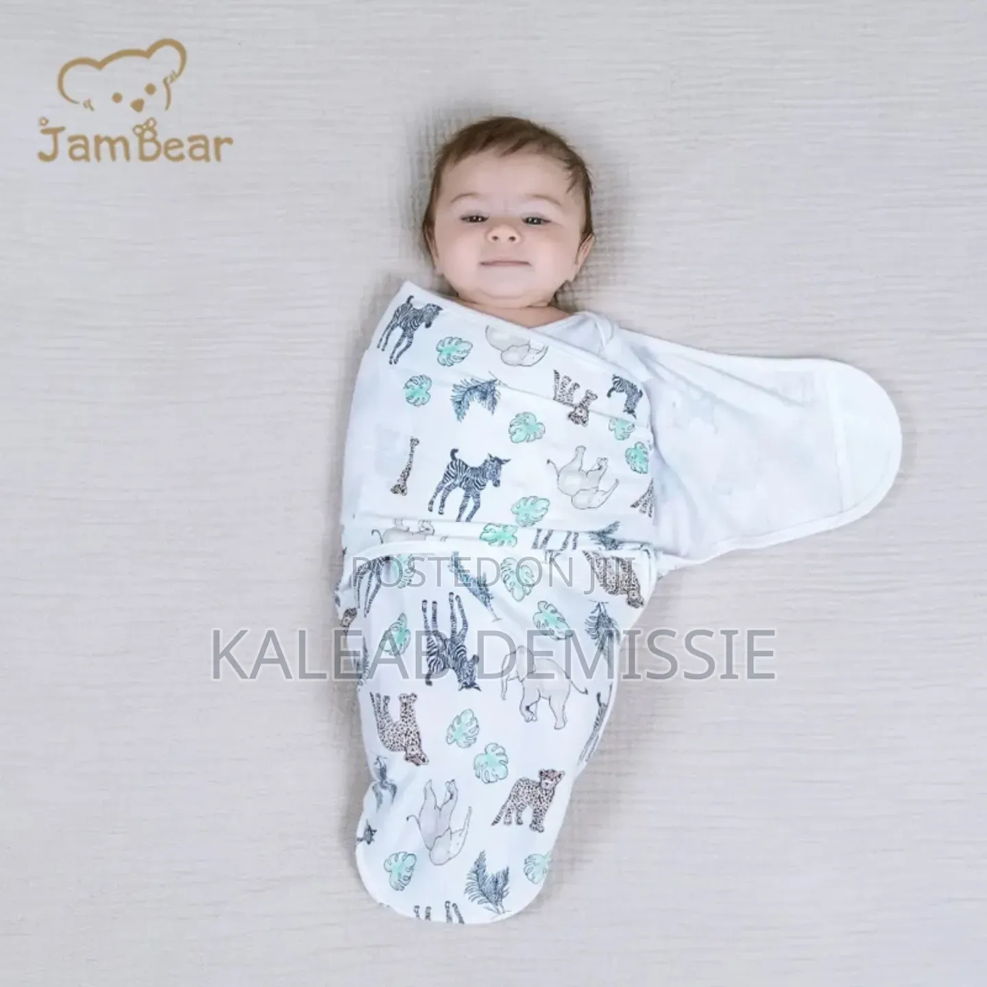 መጠቅለያ እግሩ ድፍን የሆነ Swaddle Aden + Anais Essentials 3-Pack Wrap Swaddle