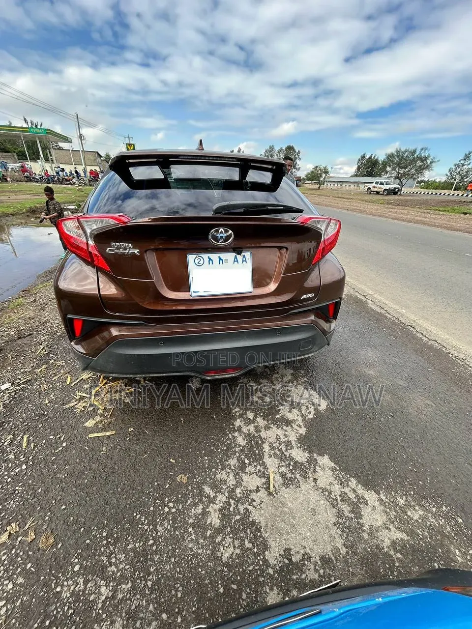 Toyota C-HR 2017 Brown
