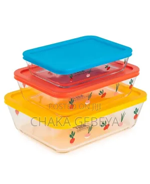 Glass Baking Containers – 1l/1.6l/2.2l – Addis
