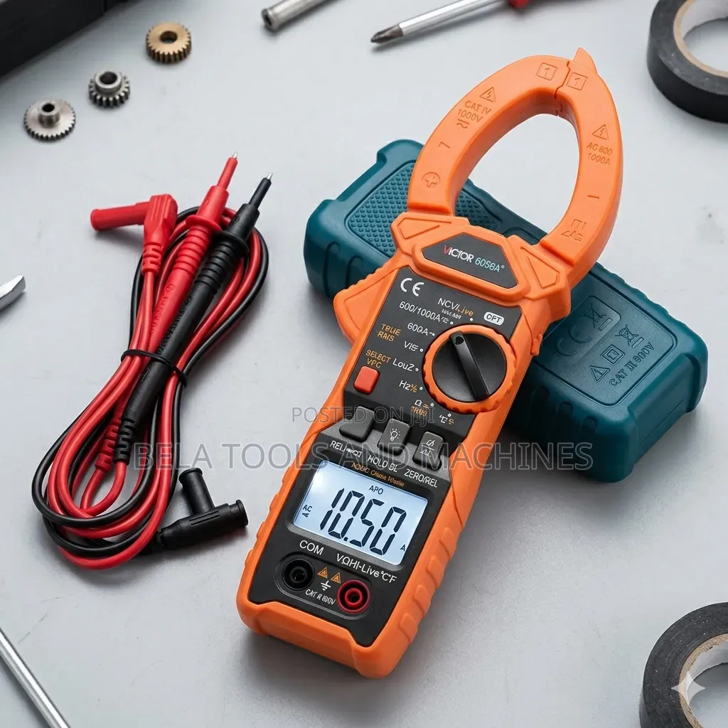 Victor Clamp Meter Ac/Dc 1000v High Quality Professional Meltimeter