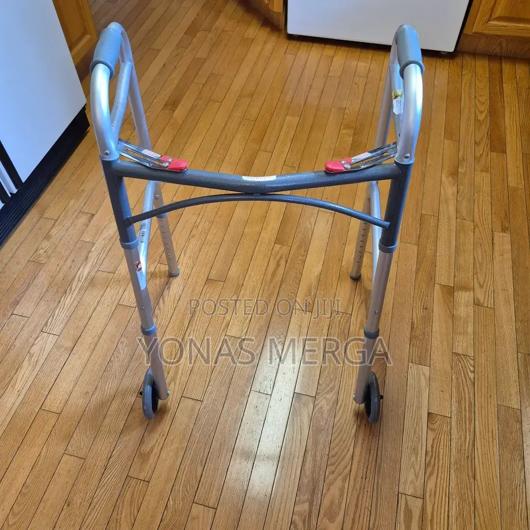 Walker to Roll Easily and Smoothly Over Irregular Surfaces