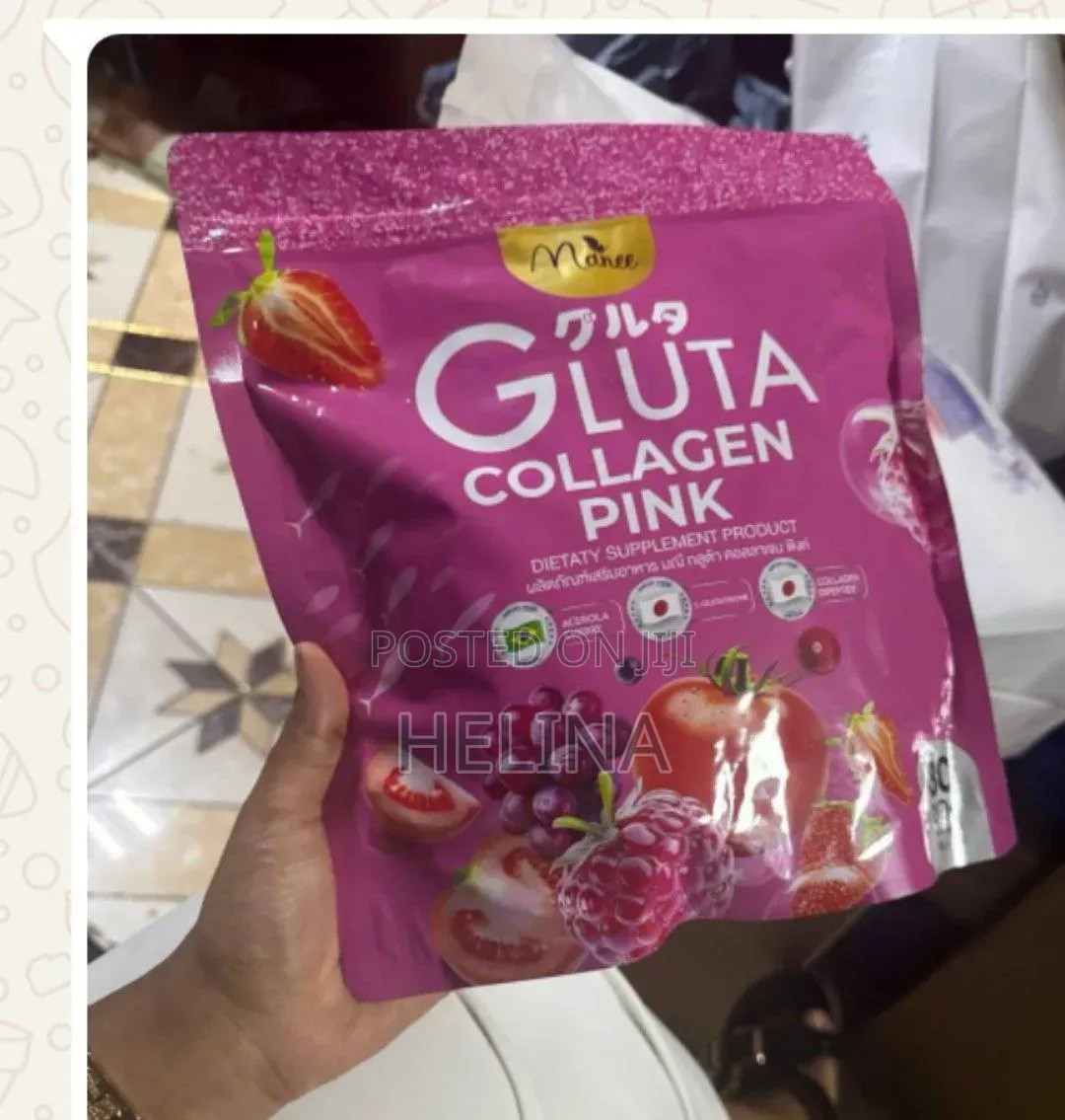 Gluta Collagen Pink Original From Thailand
