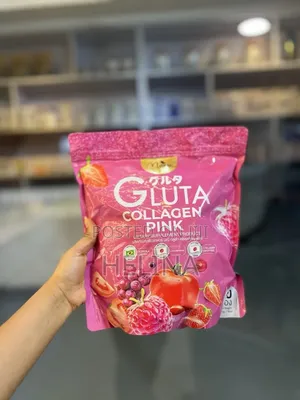 Gluta Pink Collagen Dietary Supplement Acerola Cherry