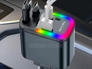 High Quality 5in1 Multifunction Car Charger Pro